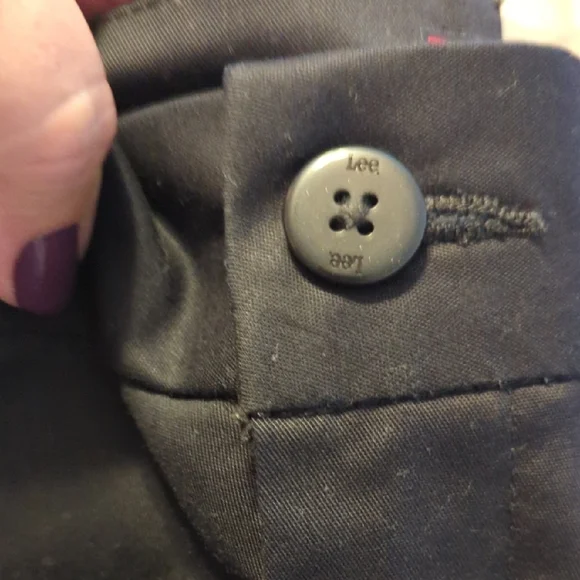 Lee Black Wrinkle-Free Pants - Picture 6 of 6